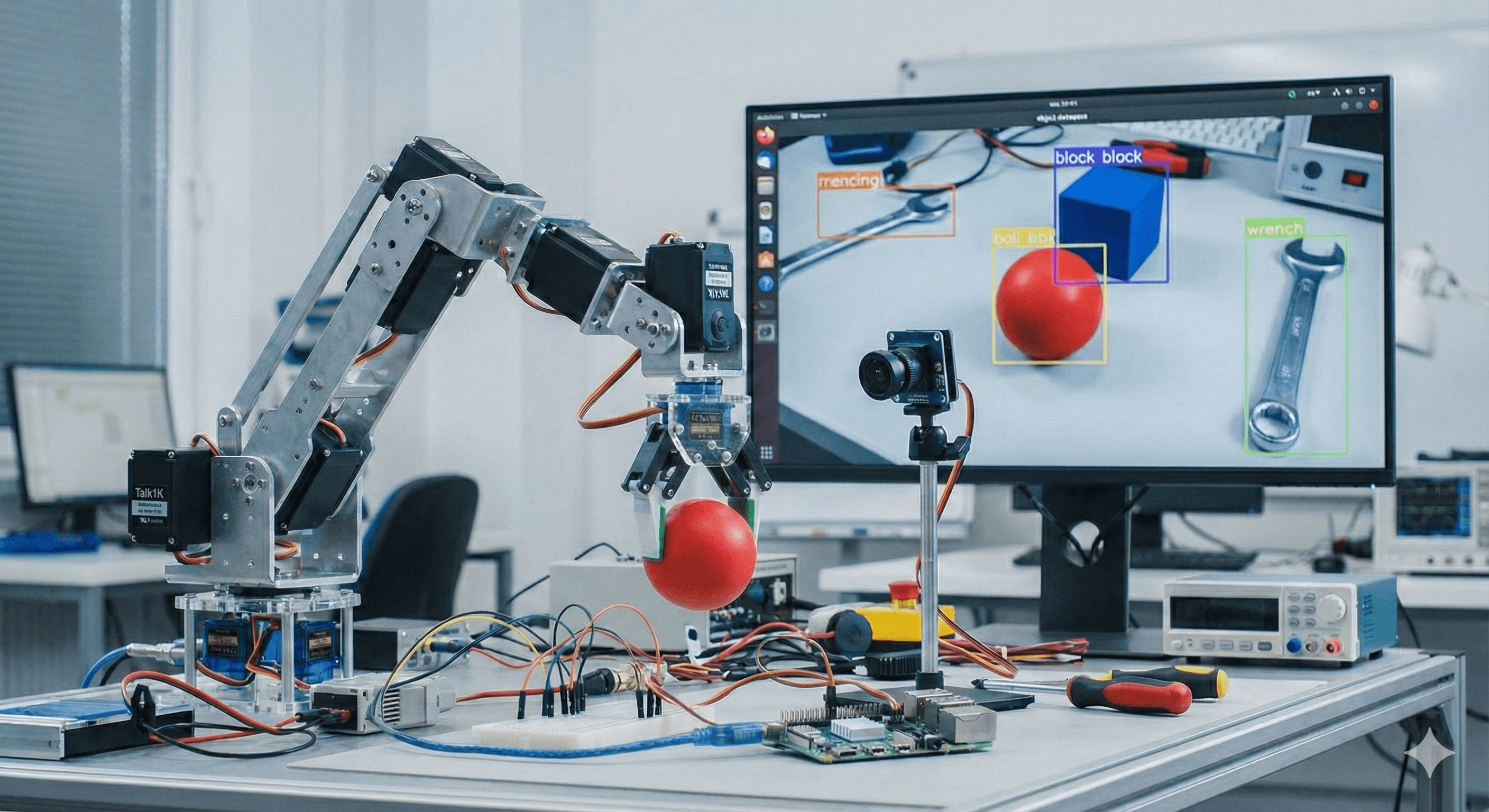 물체 탐지 로봇 팔